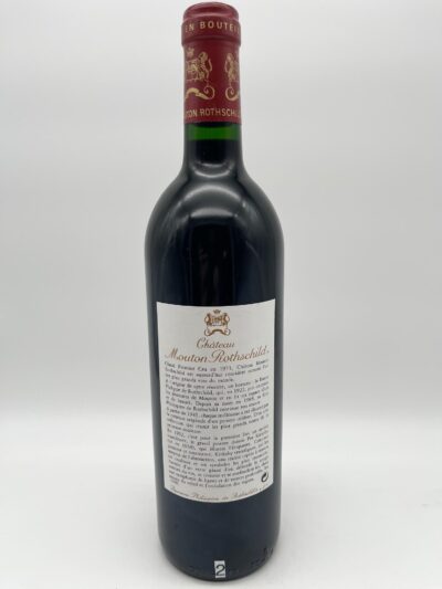 1992 Mouton Rothschild, 1er Cru Classe Pauillac [Fl. / btl. No. 1] - Image 4