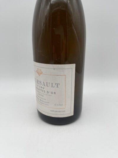 1999 Henri Boillot, Meursault 1er Cru Les Gouttes D'Or – Bild 4