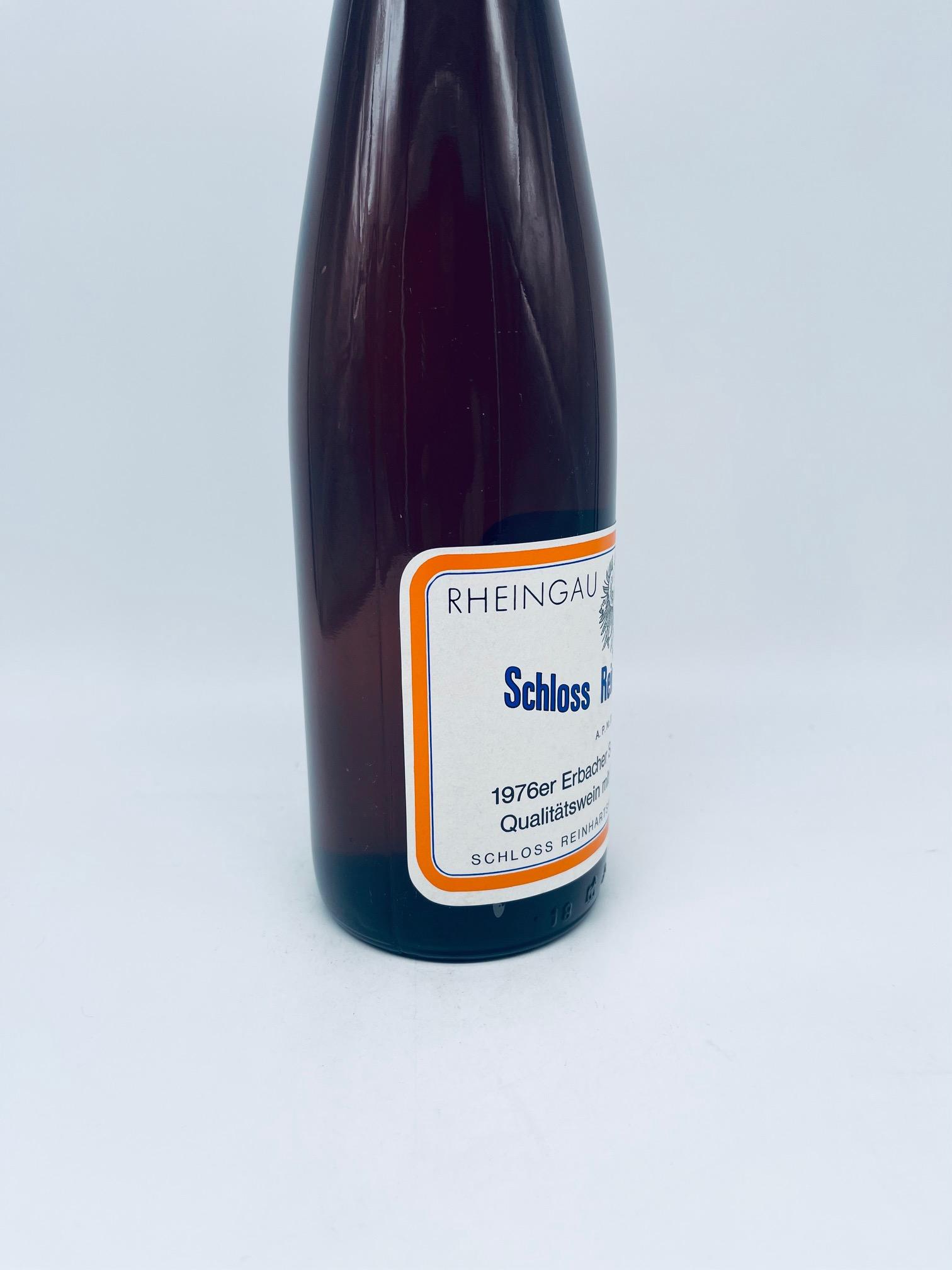 1976 Schloss Reinhartshausen, Erbacher Schlossberg Riesling Spätlese – Bild 3