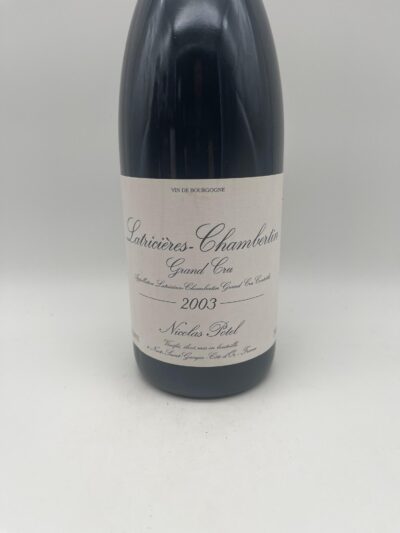 2003 Nicolas Potel, Latricieres Chambertin, Grand Cru – Bild 2