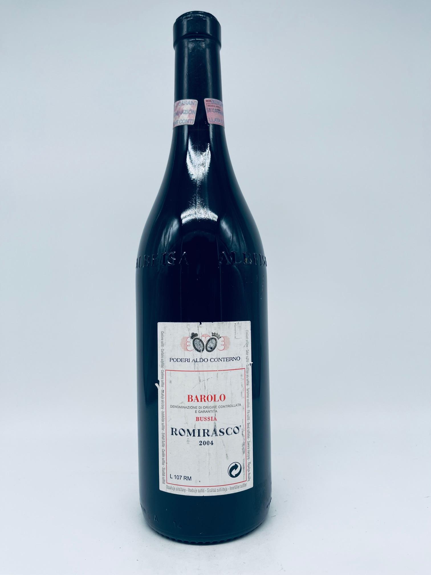 2004 Aldo Conterno, Barolo Romirasco – Bild 5