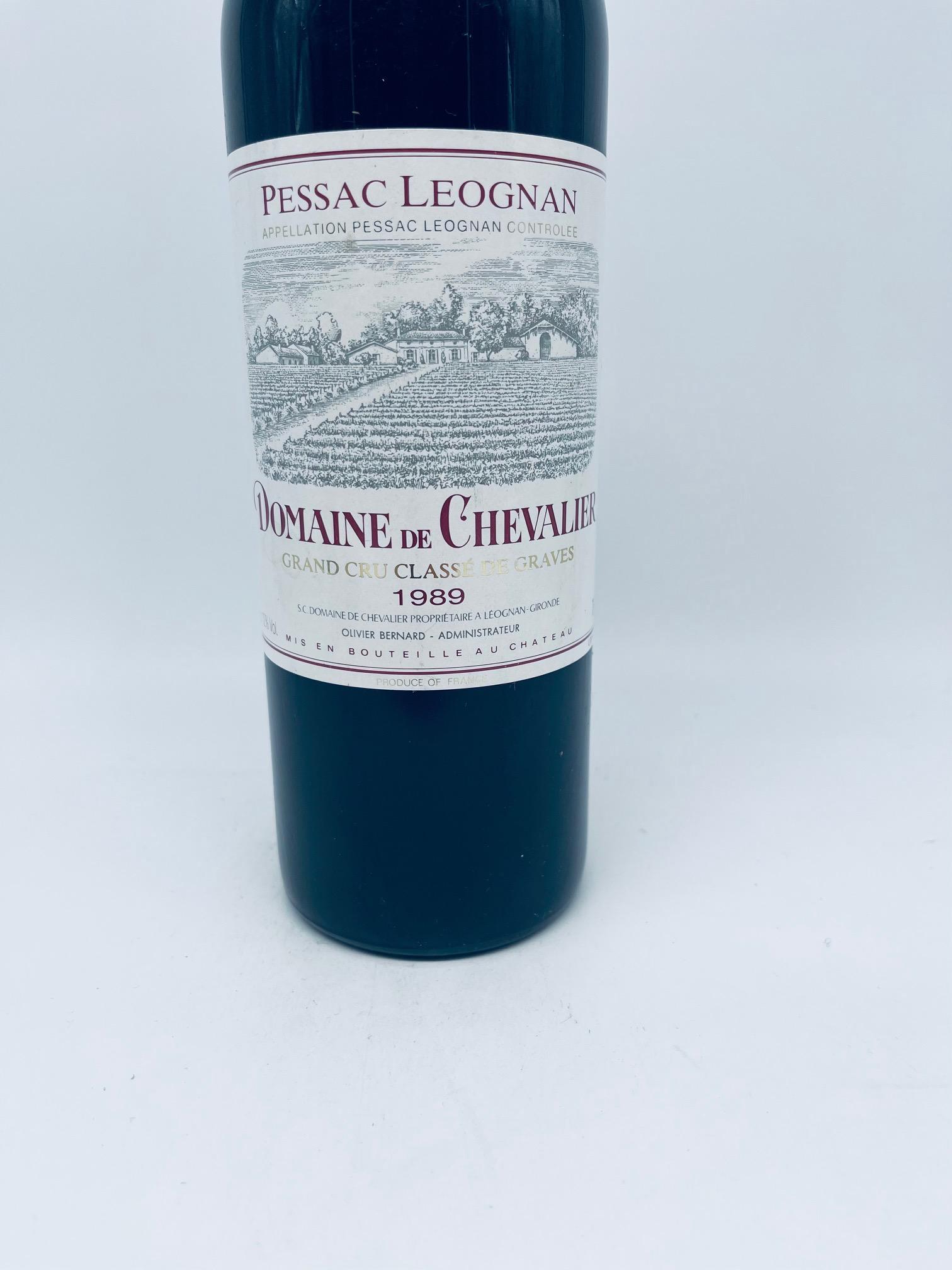 1989 Domaine de Chevalier, Cru Classe Pessac Leognan – Bild 2