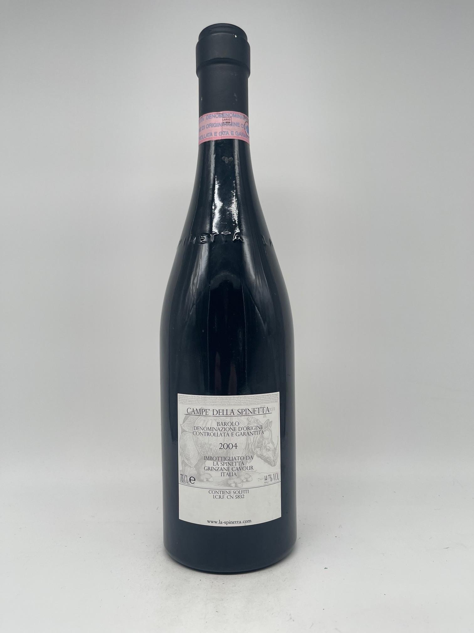 2004 La Spinetta, Vursu Barolo Campe – Bild 3