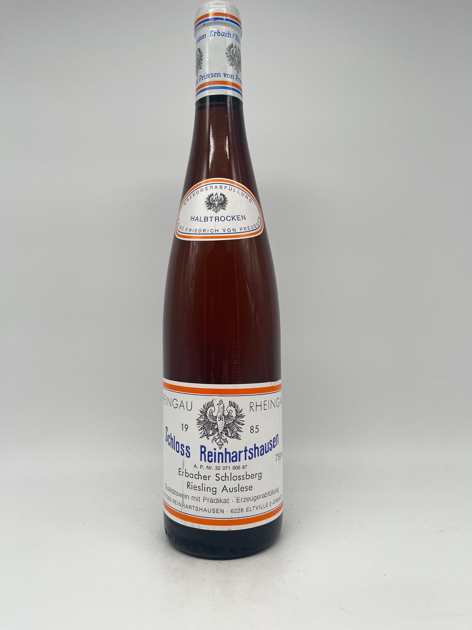 1985 Schloss Reinhartshausen, Riesling Erbacher Schlossberg Auslese Halbtrocken