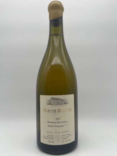2003 Markus Molitor, Weissburgunder Wehlener Klosterberg ***
