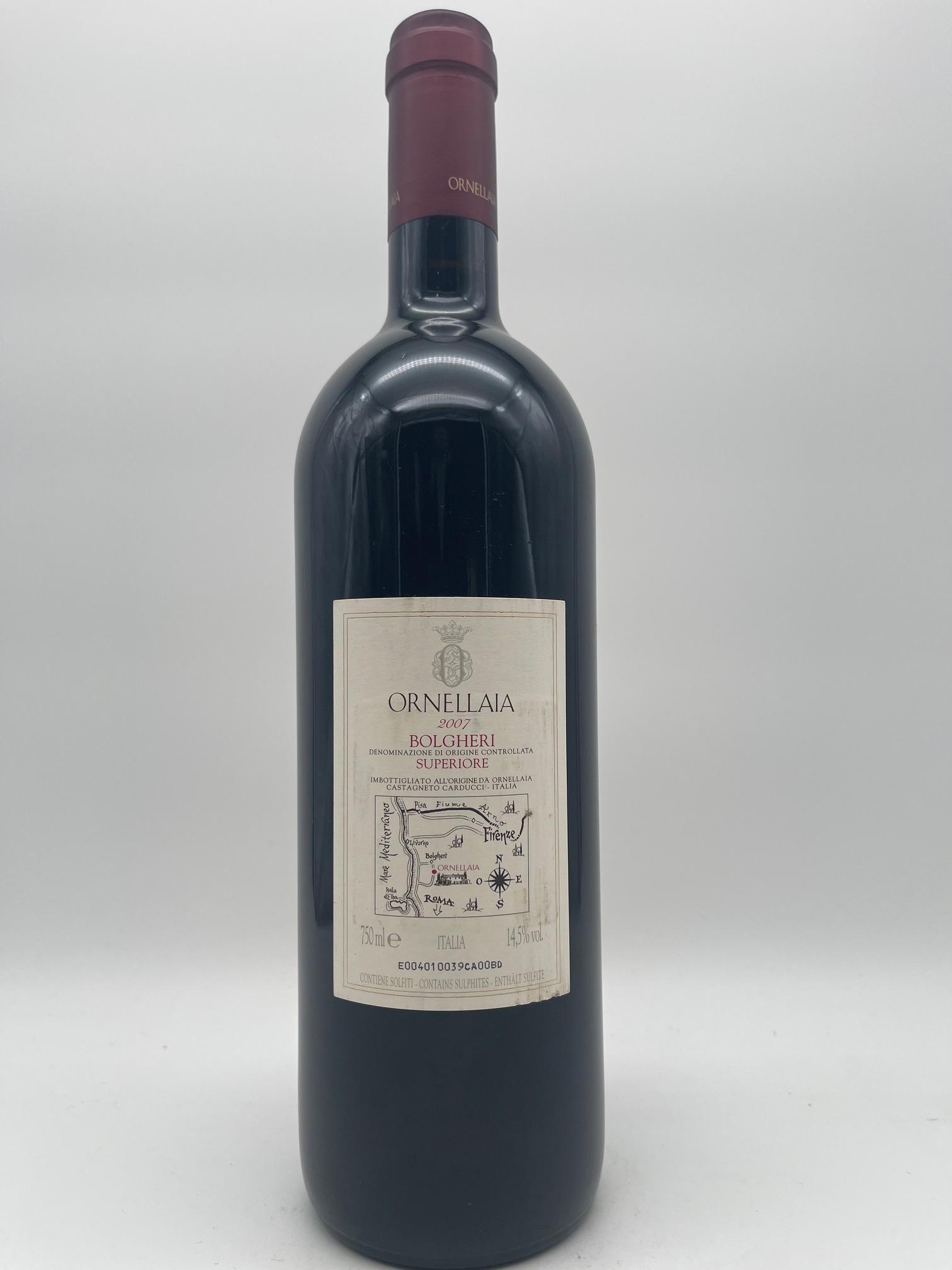 ORNELLAIA 2007 ボルゲリ DOCスーペリオーレ Ornellaia 2007 | Ornellaia