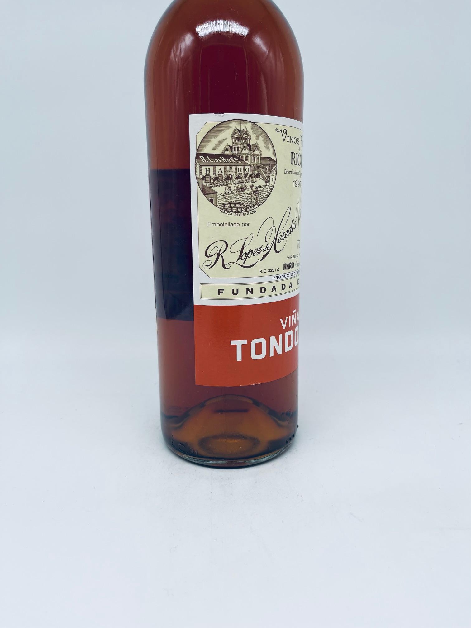 1997 R. Lopez de Heredia, Vina Tondonia ROSADO – Bild 3