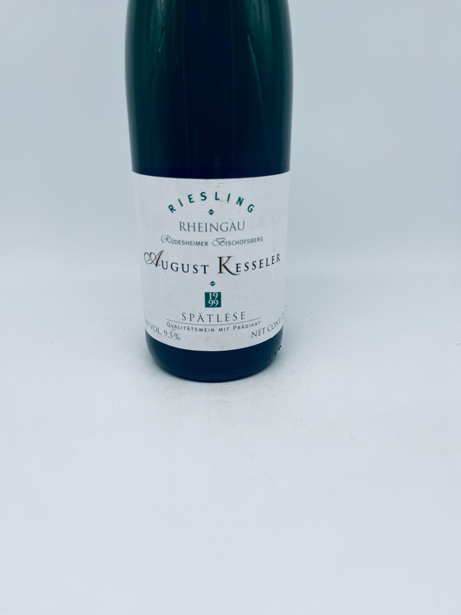 1999 Weingut August Kesseler, Rheingau Riesling Spätlese – Bild 2