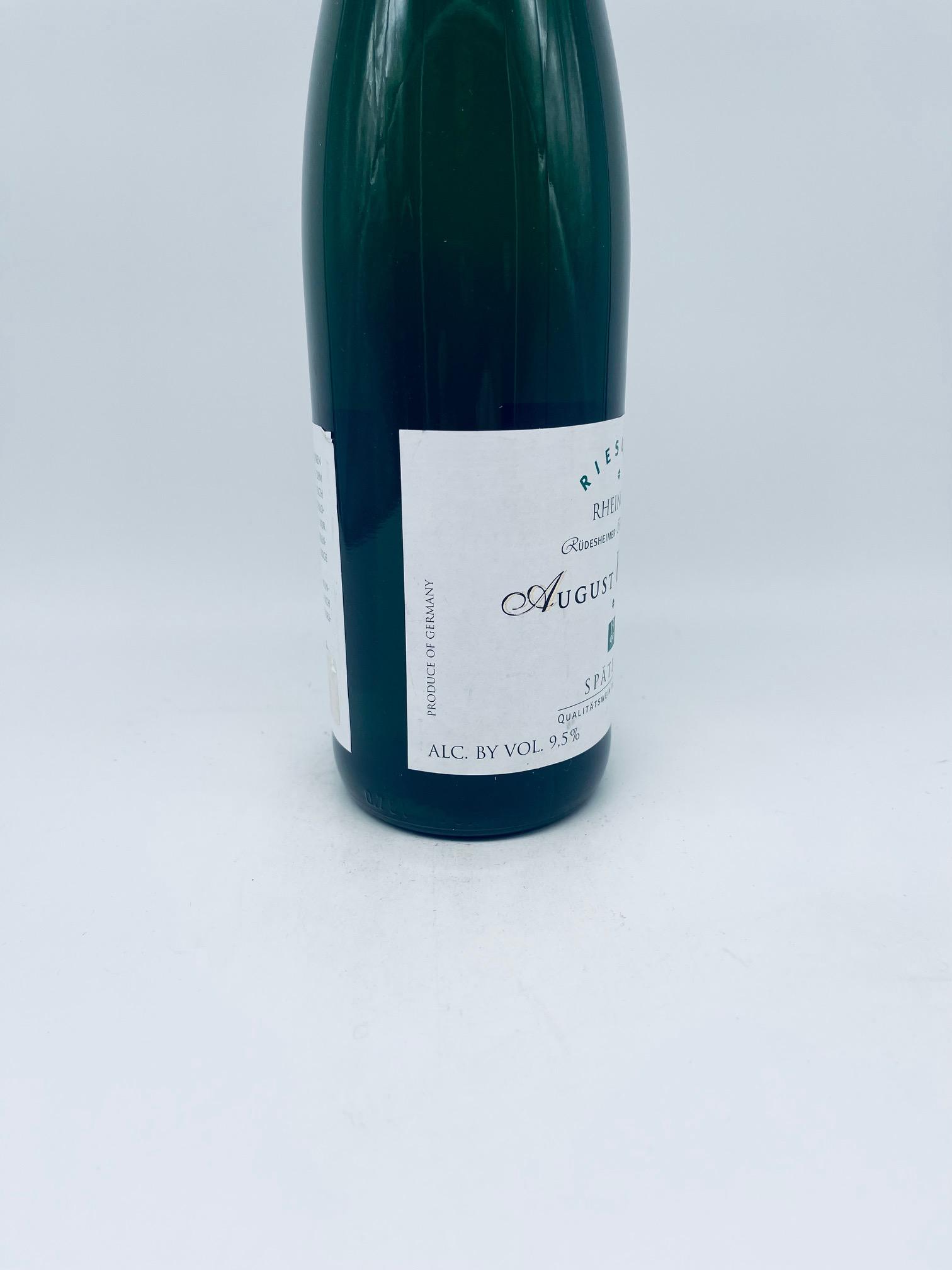 1999 Weingut August Kesseler, Rheingau Riesling Spätlese – Bild 3