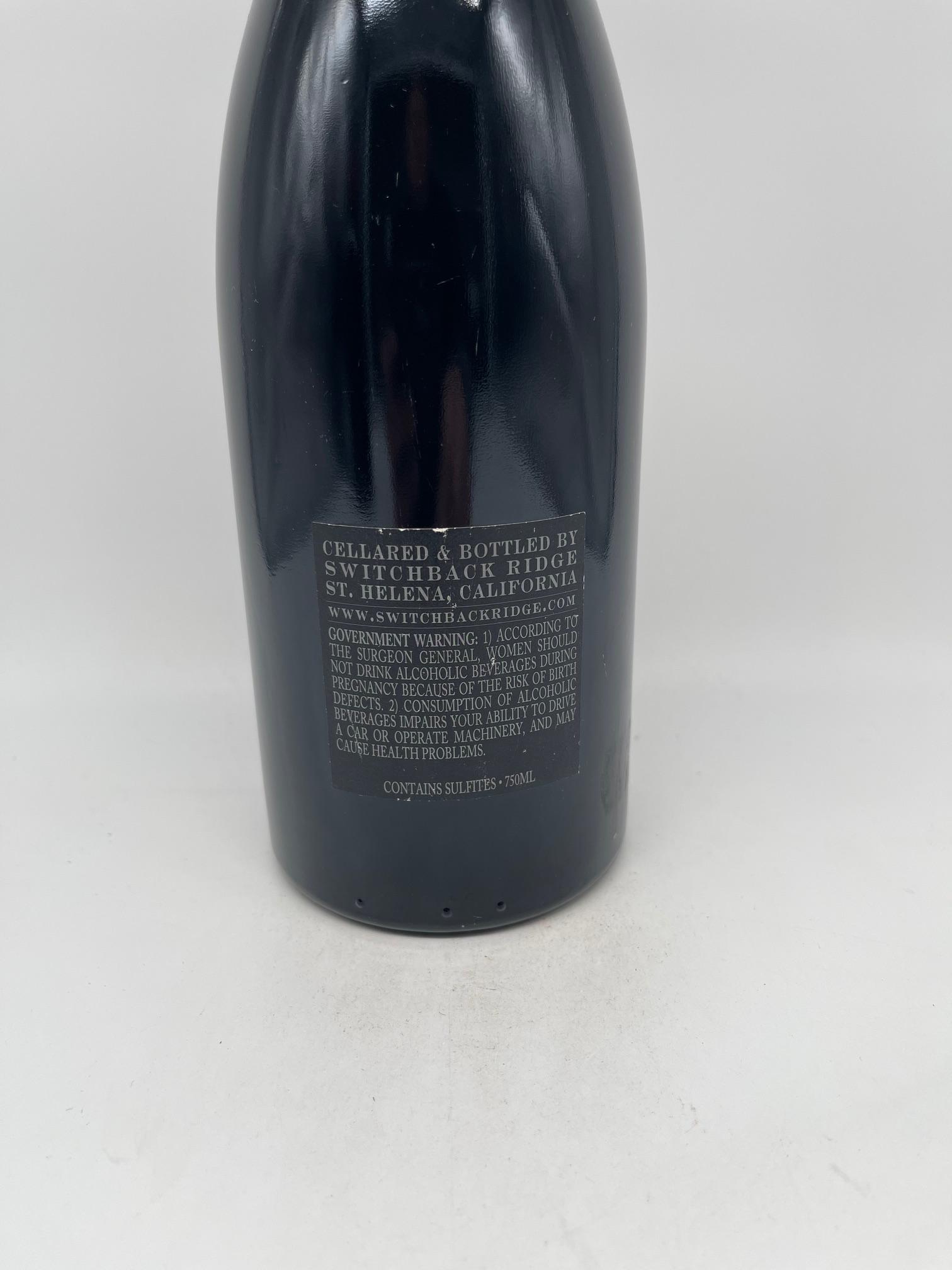 2002 Switchback Ridge, Petite Syrah Peterson Family Vineyard Napa Valley – Bild 3