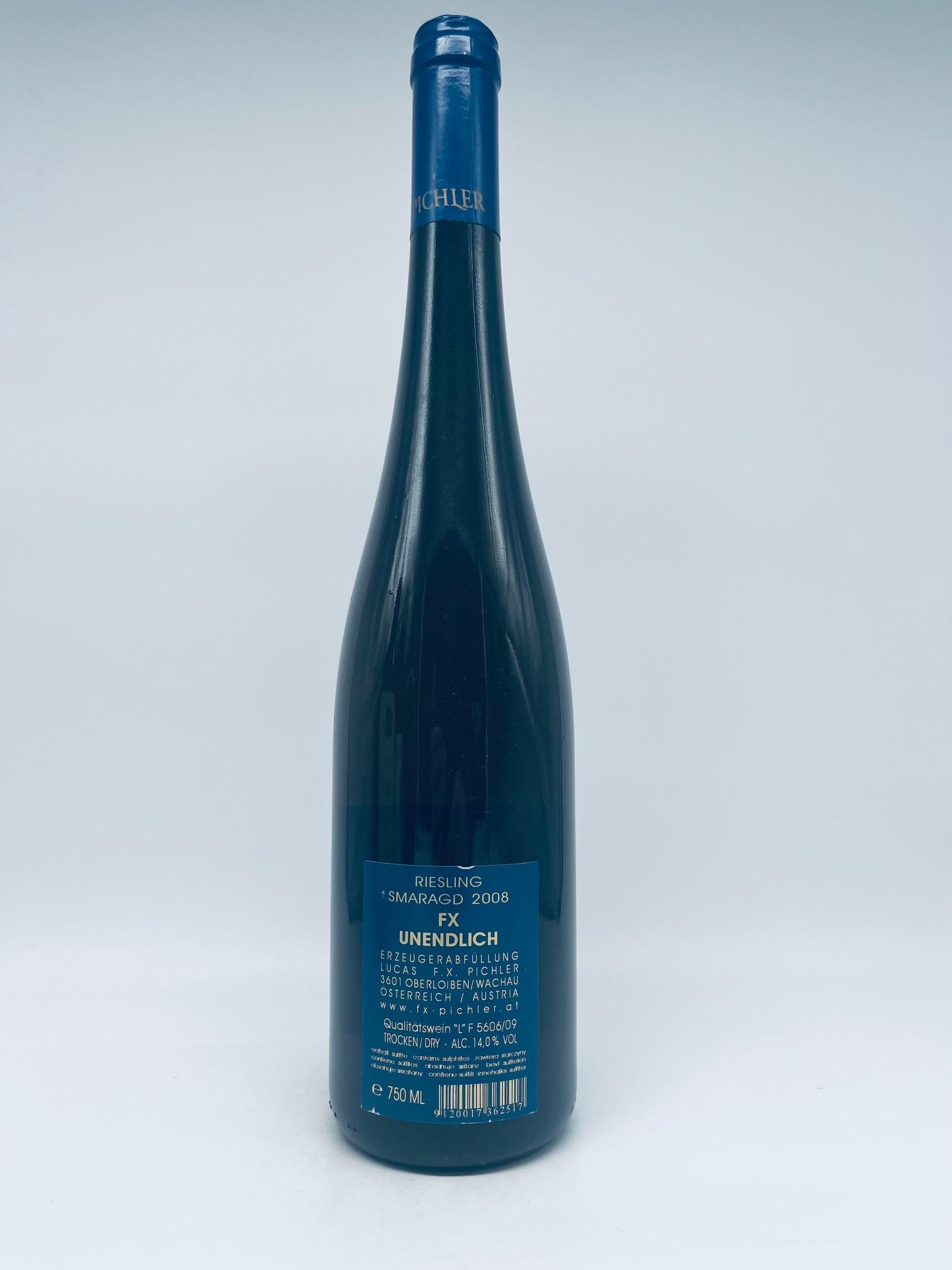 2008 FX PICHLER, Riesling Unendlich – Bild 2