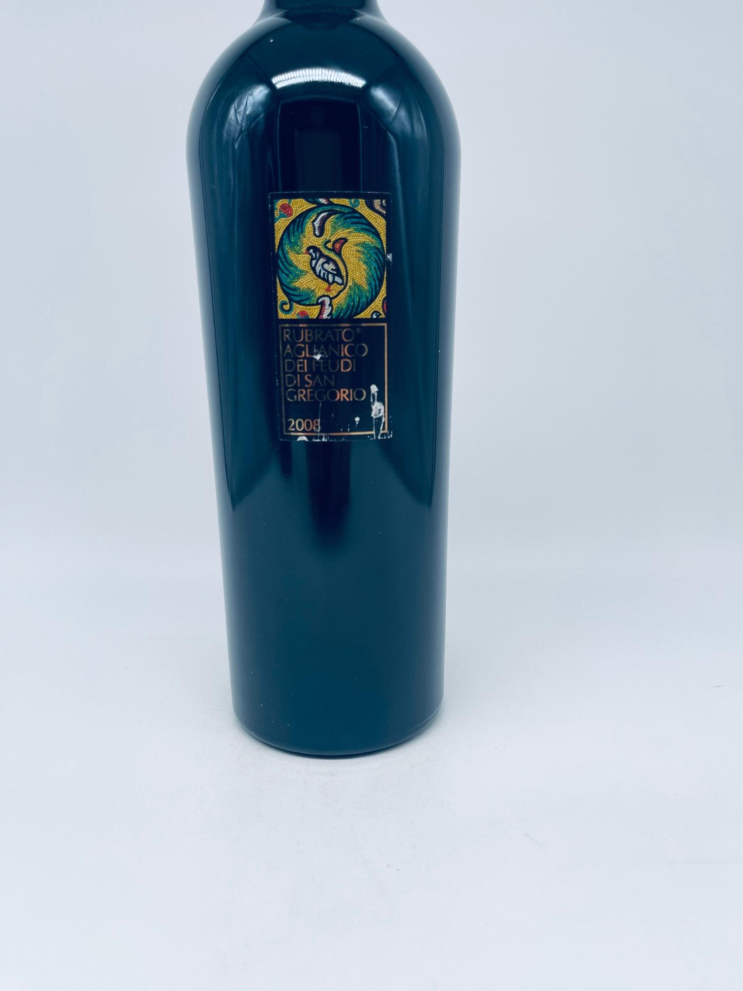 2008 Feudi di San Gregorio, Rubrato Aglianico – Bild 2