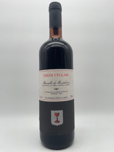 1987 Eredi Cellari, Brunello di Montalcino
