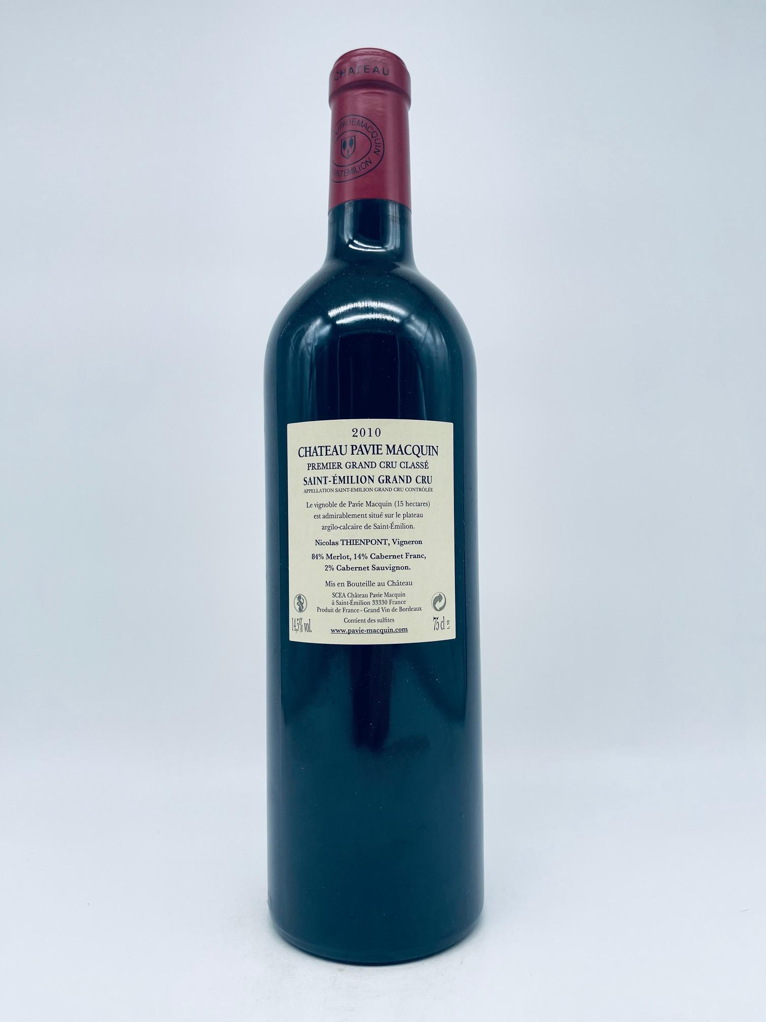 2010 Pavie Macquin, Cru Classe St Emilion – Bild 2