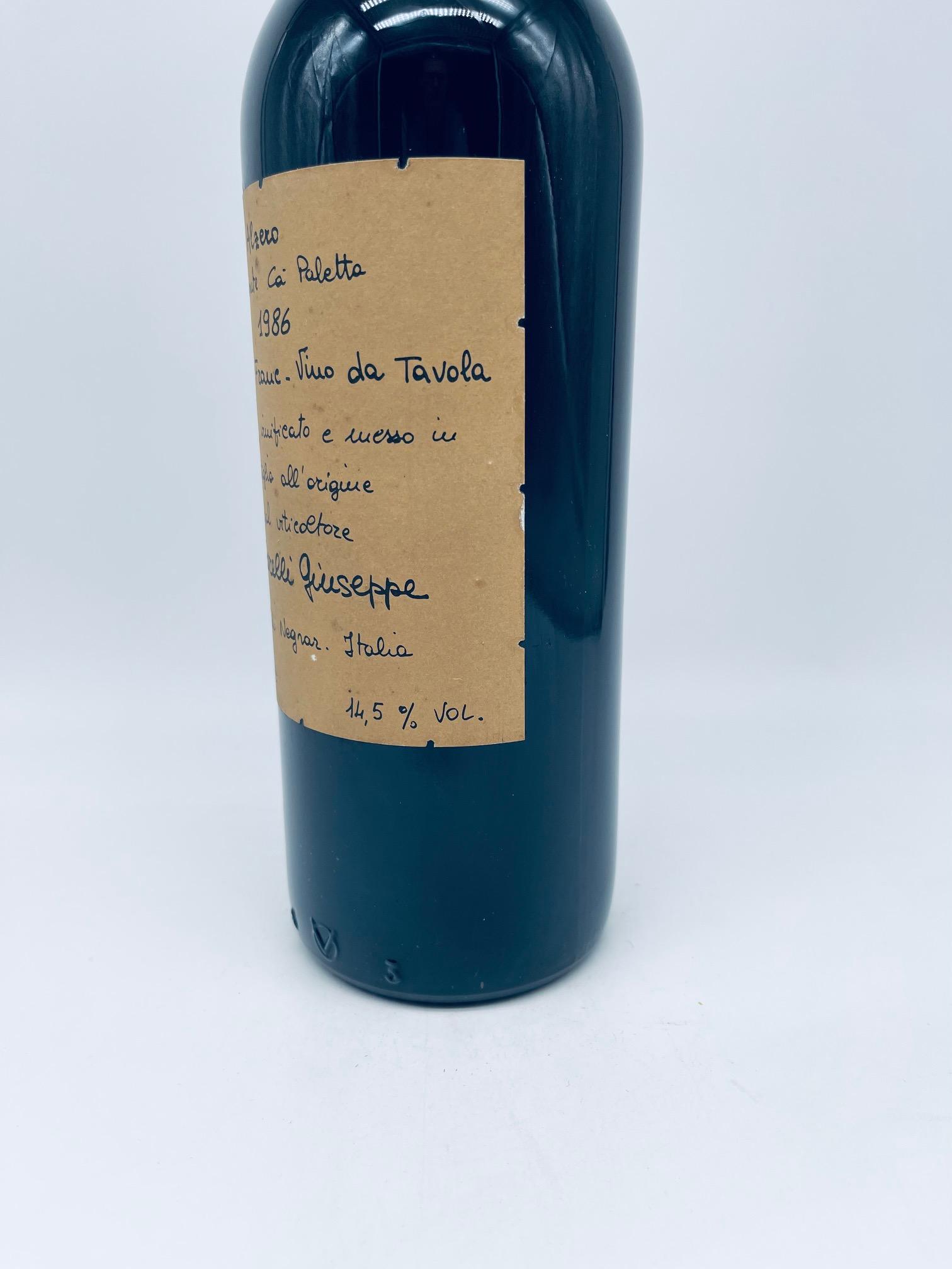 1986 Giuseppe Quintarelli, Alzero Cabernet Franc – Bild 4