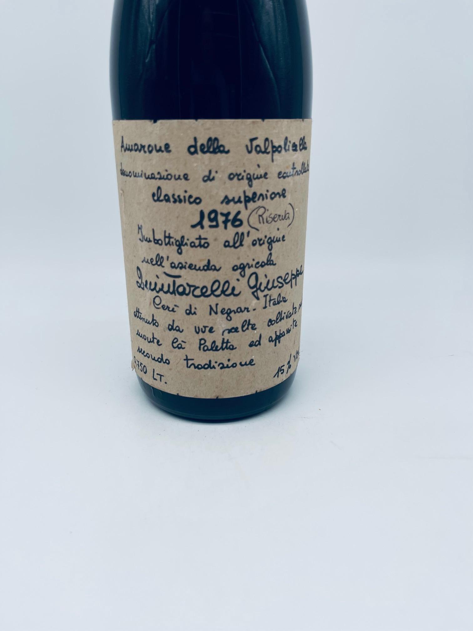 1976 Giuseppe Quintarelli, Amarone della Valpolicella RISERVA – Bild 2