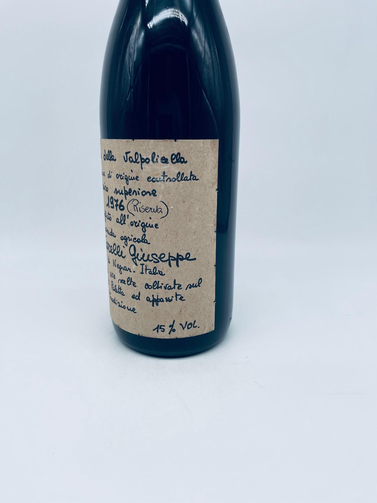 1976 Giuseppe Quintarelli, Amarone della Valpolicella RISERVA – Bild 4