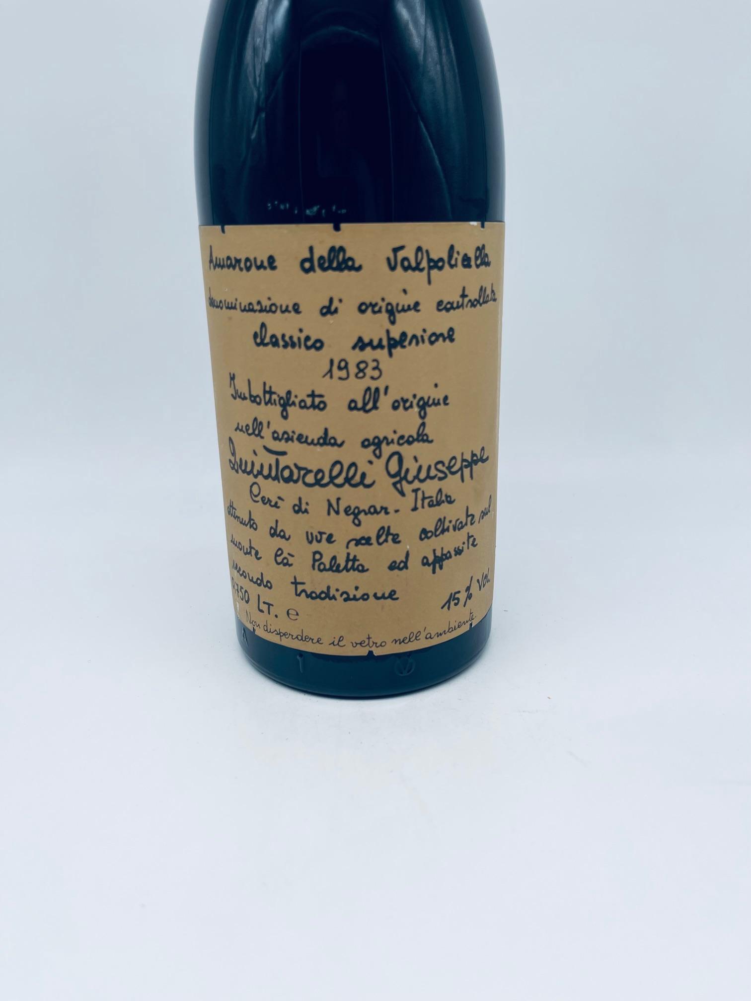 1983 Giuseppe Quintarelli, Amarone della Valpolicella – Bild 2