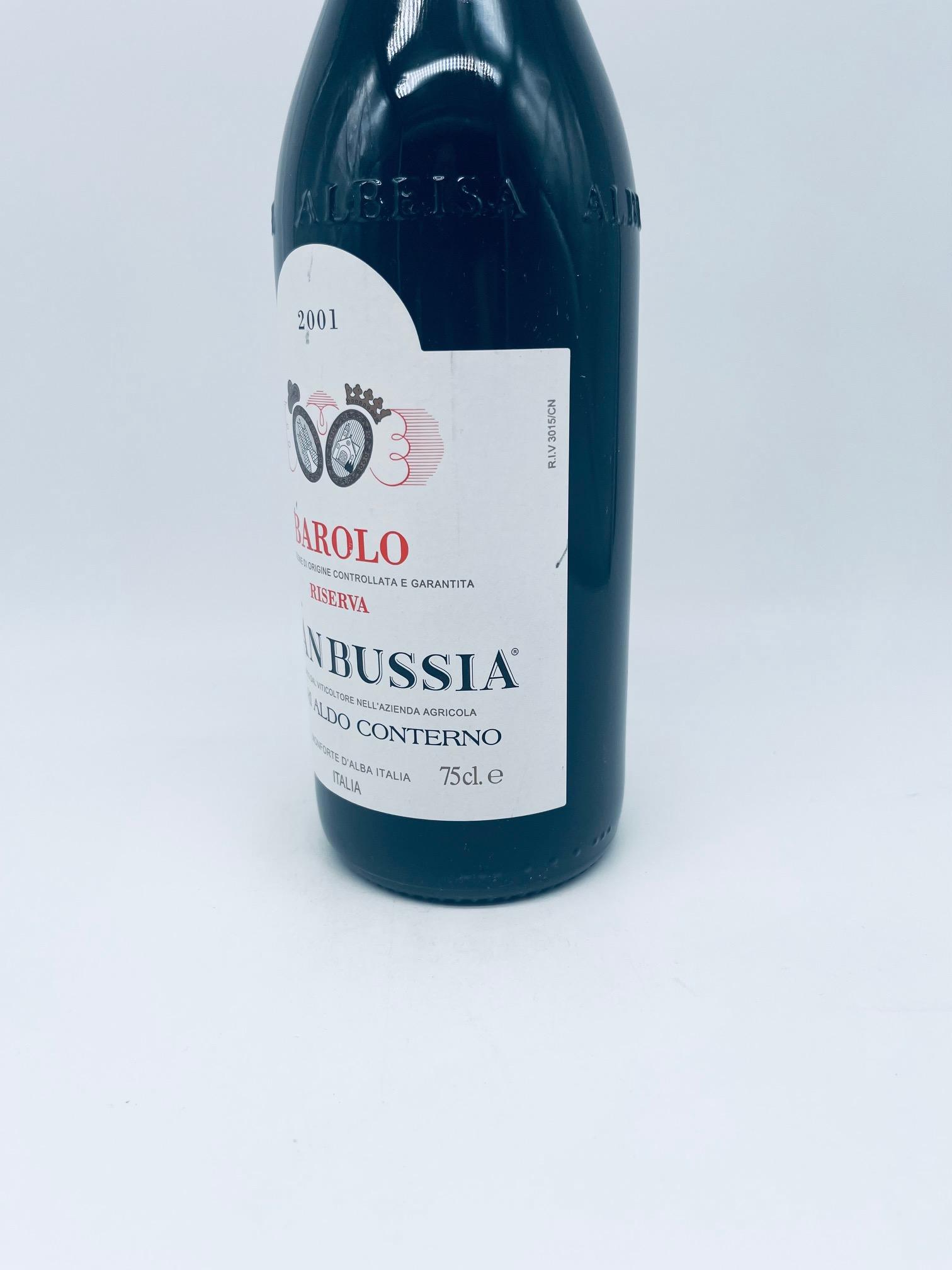2001 Aldo Conterno Barolo RISERVA GRANBUSSIA – Bild 4