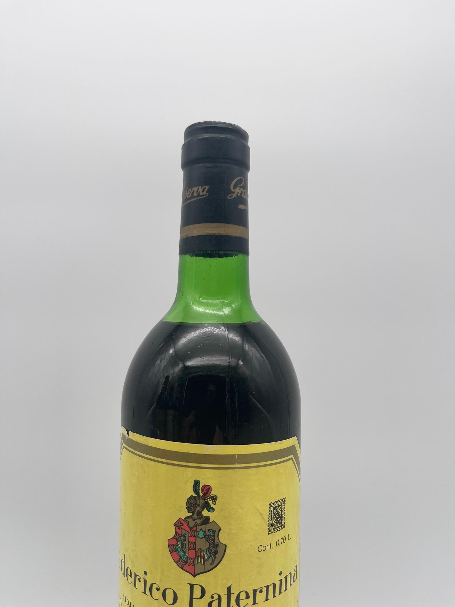 1967 Federico Paternina, Rioja Gran Reserva Ollauri – Bild 5