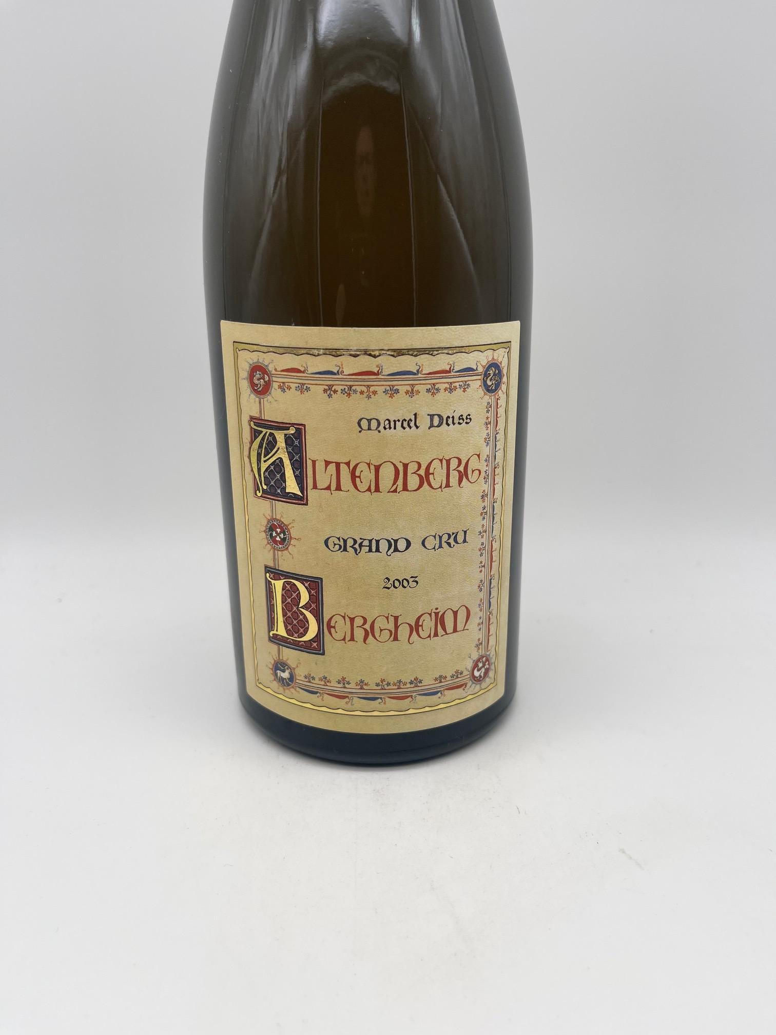 2003 Marcel Deiss, Altenberg Grand Cru – Bild 2