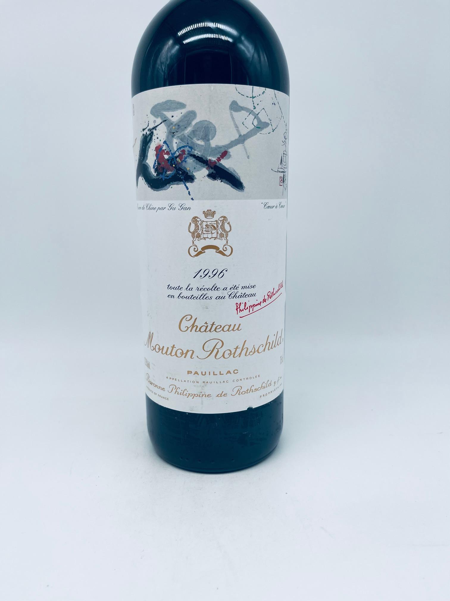 1996 Mouton Rothschild, 1er Cru Classe Pauillac – Bild 2