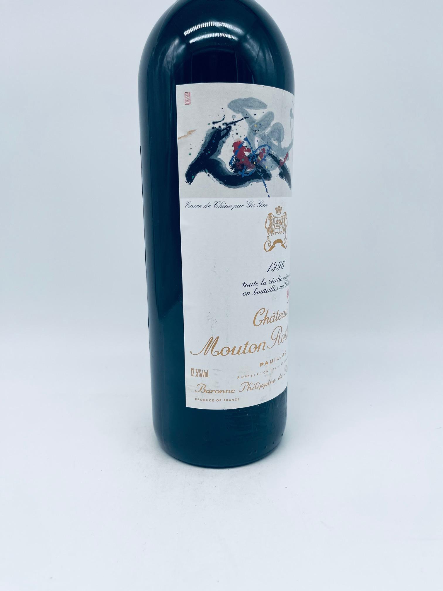 1996 Mouton Rothschild, 1er Cru Classe Pauillac – Bild 3