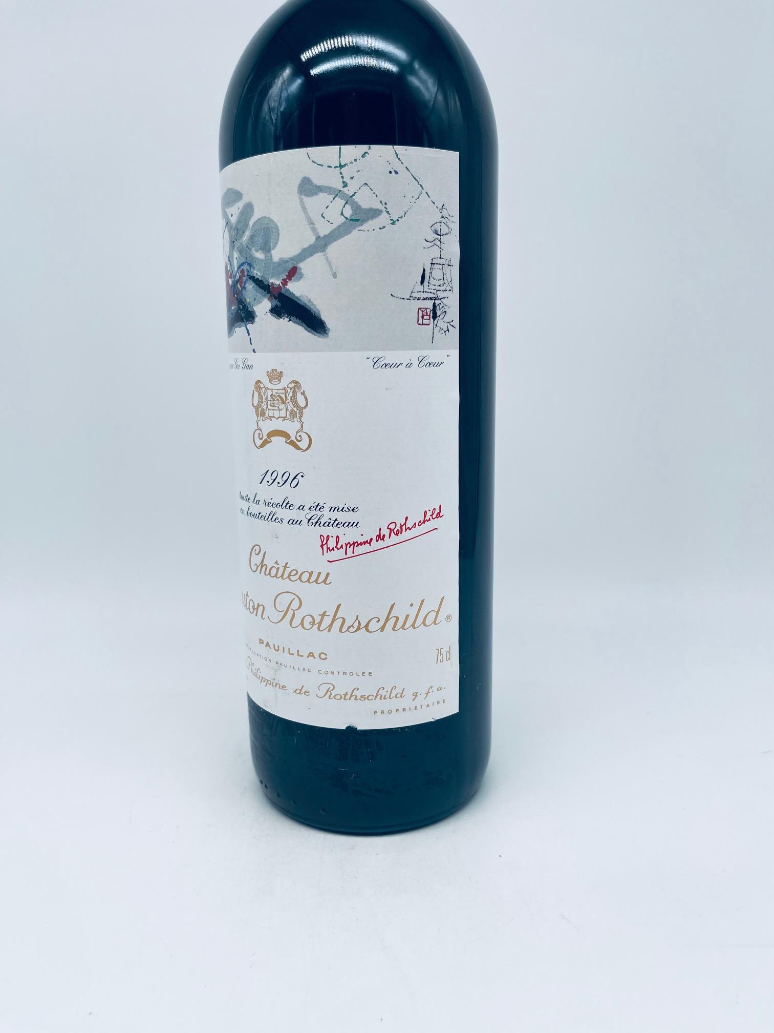 1996 Mouton Rothschild, 1er Cru Classe Pauillac – Bild 4