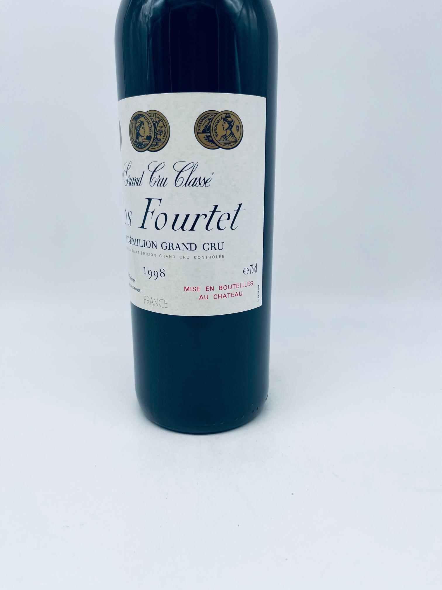 1998 Clos Fourtet, Cru Classe St Emilion – Bild 4