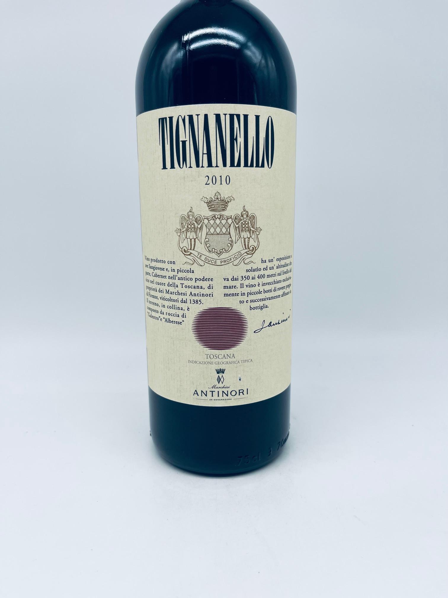 2010 Antinori, Tignanello Toscana IGT | Traditional Wine
