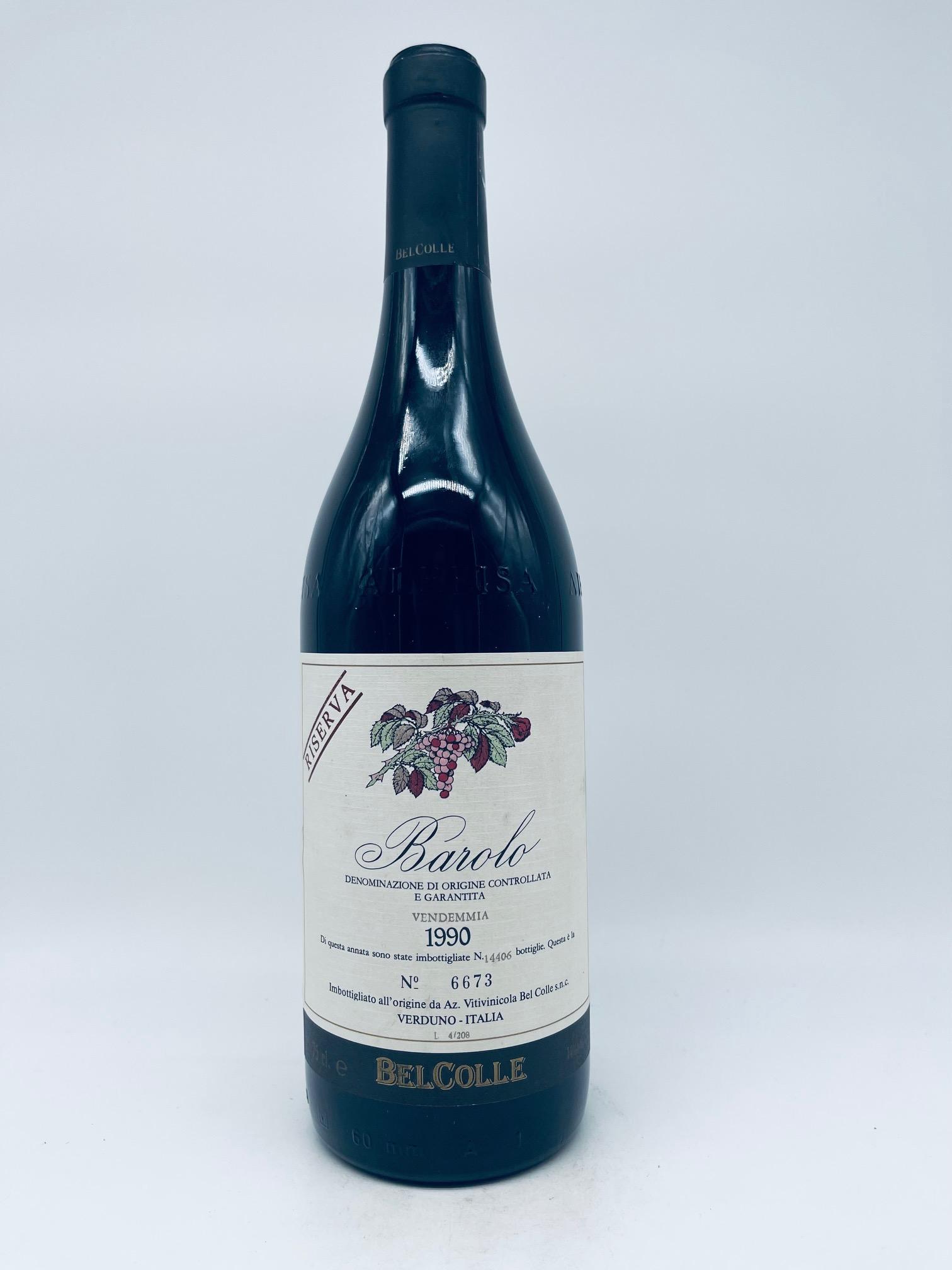 1990 Bel Colle, Barolo RISERVA