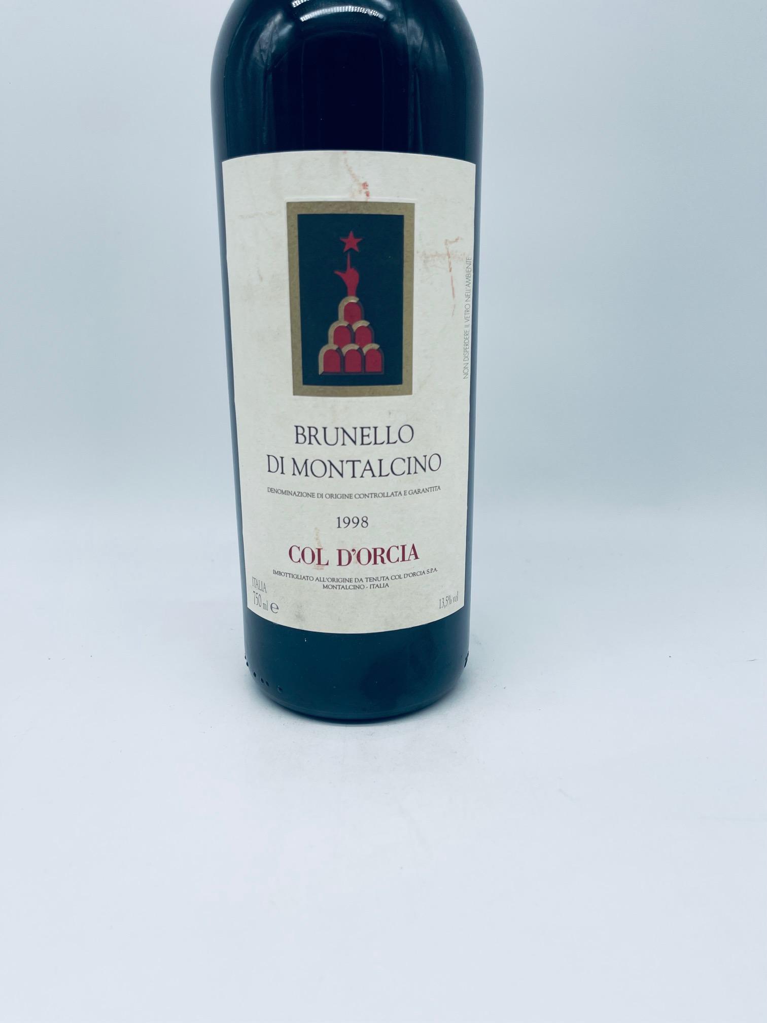 1998 Col d'Orcia, Brunello di Montalcino - Image 2