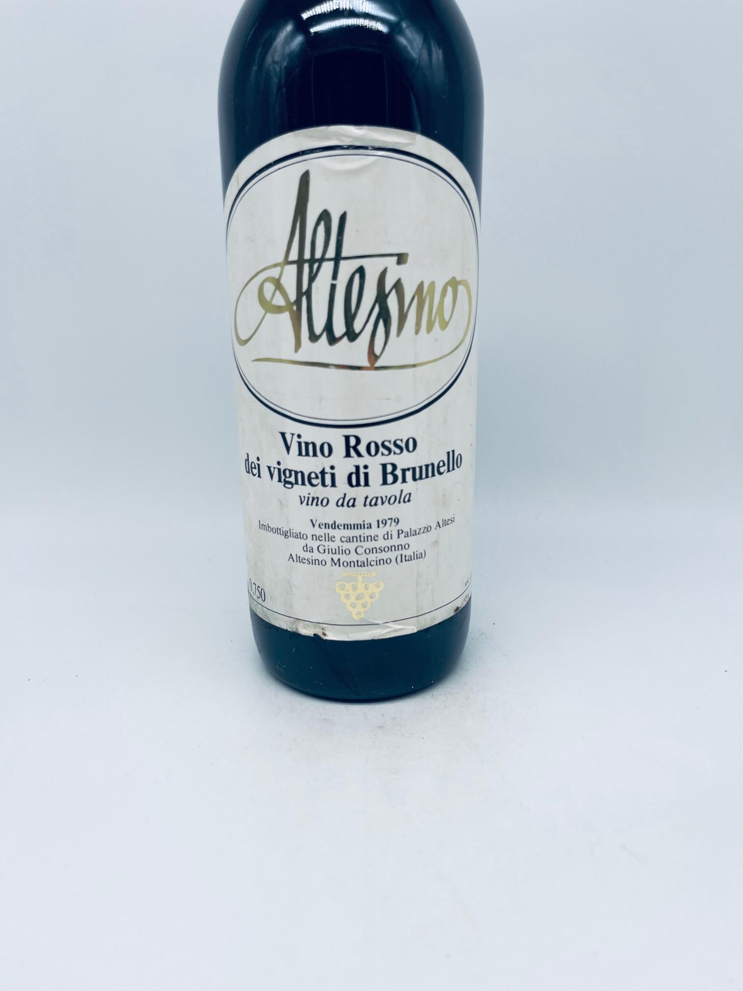 1979 Altesino, Vino Rosso di Vigneti Brunello - Image 2