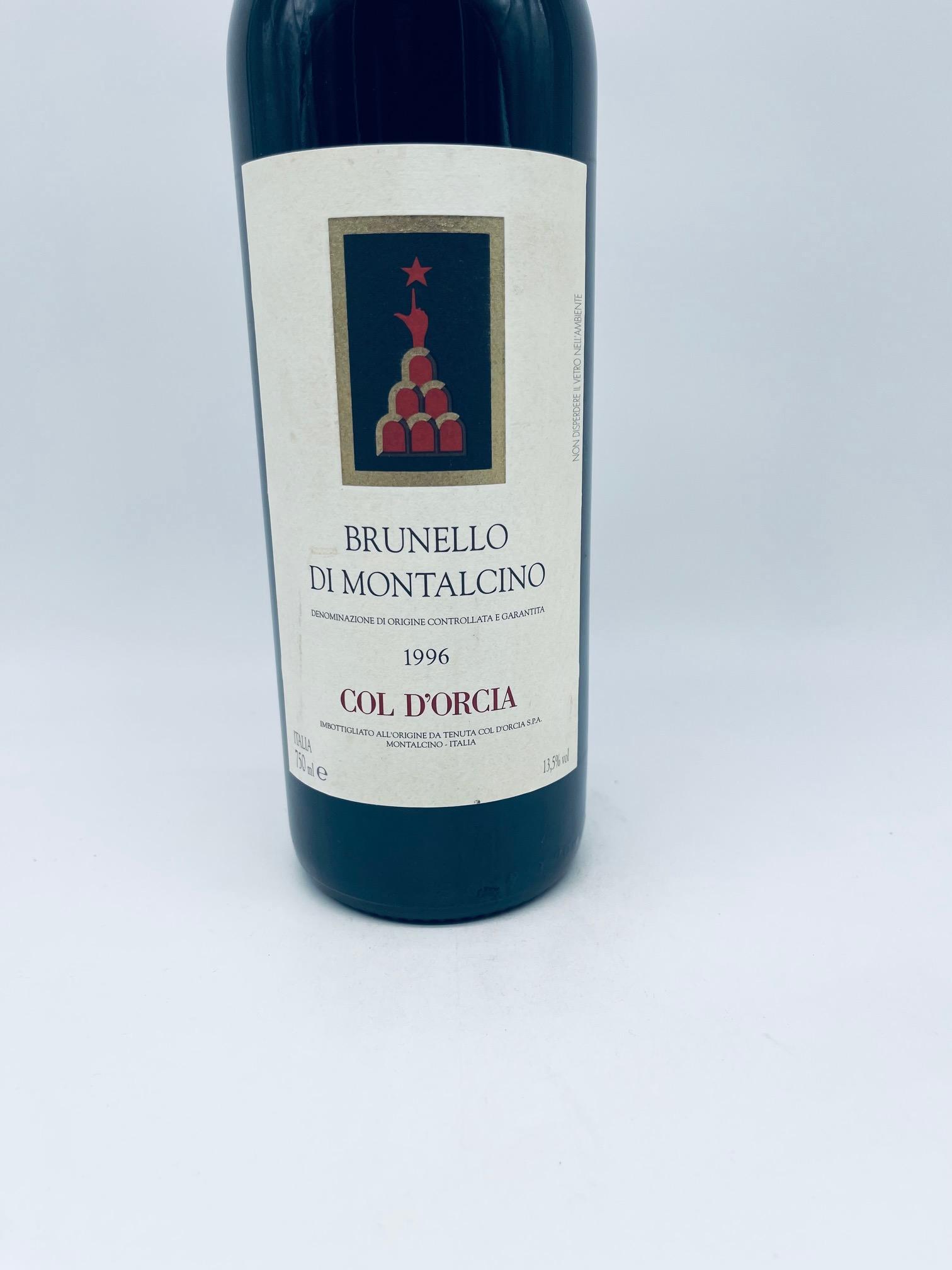 1996 Col d'Orcia, Brunello di Montalcino – Bild 2