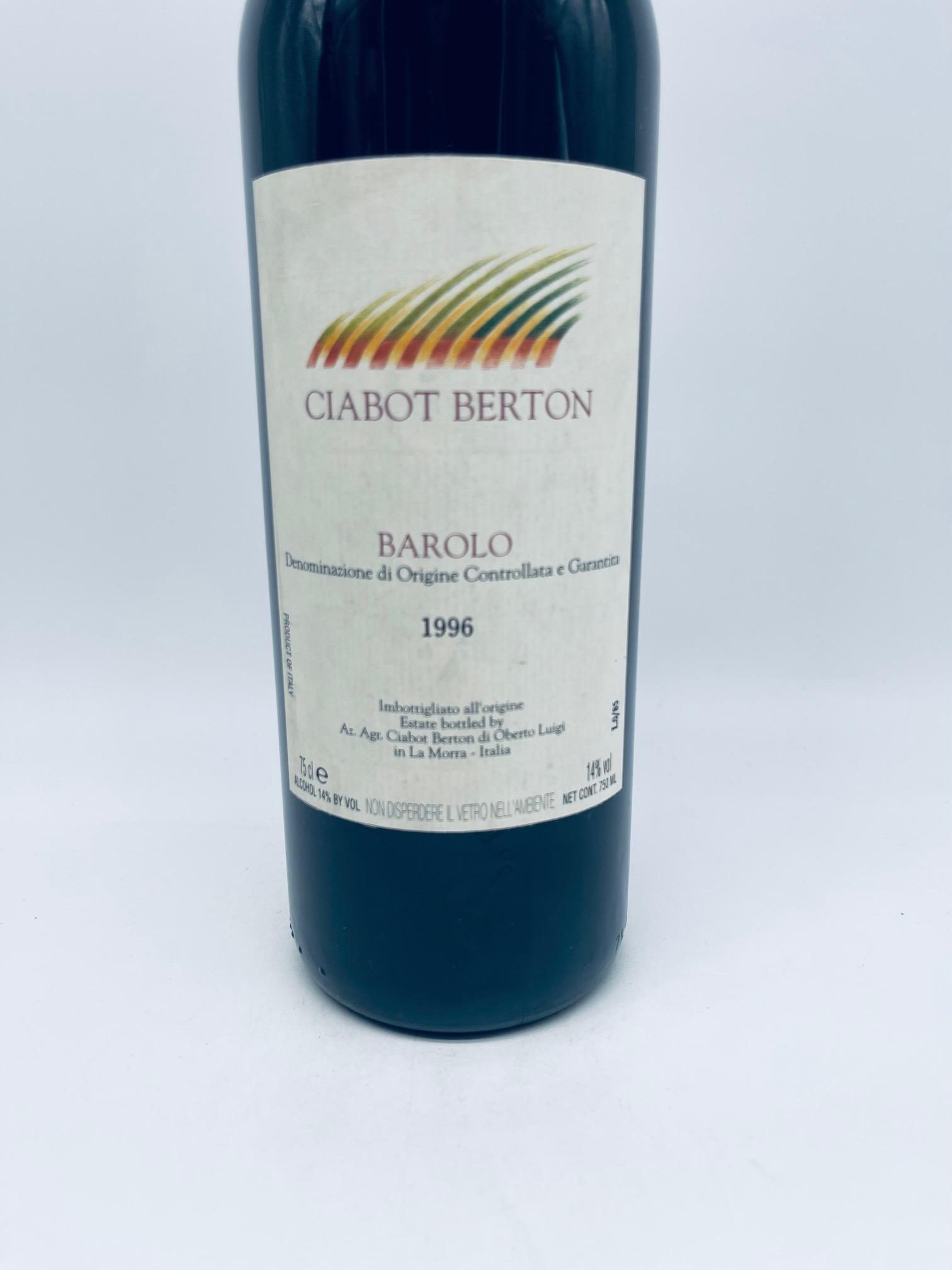 1996 Ciabot Berton, Barolo - Image 2