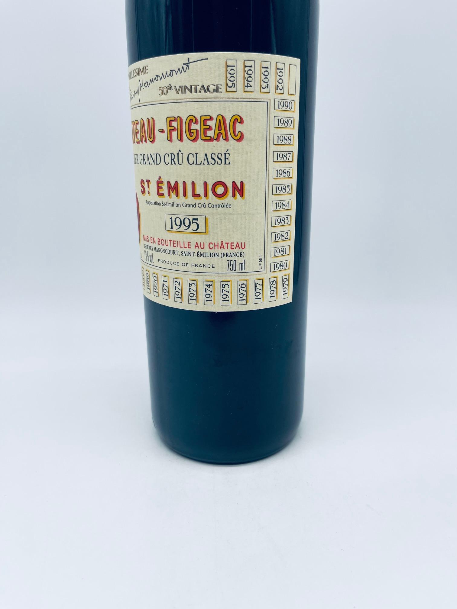 1995 Figeac, Cru Classe St Emilion – Bild 2