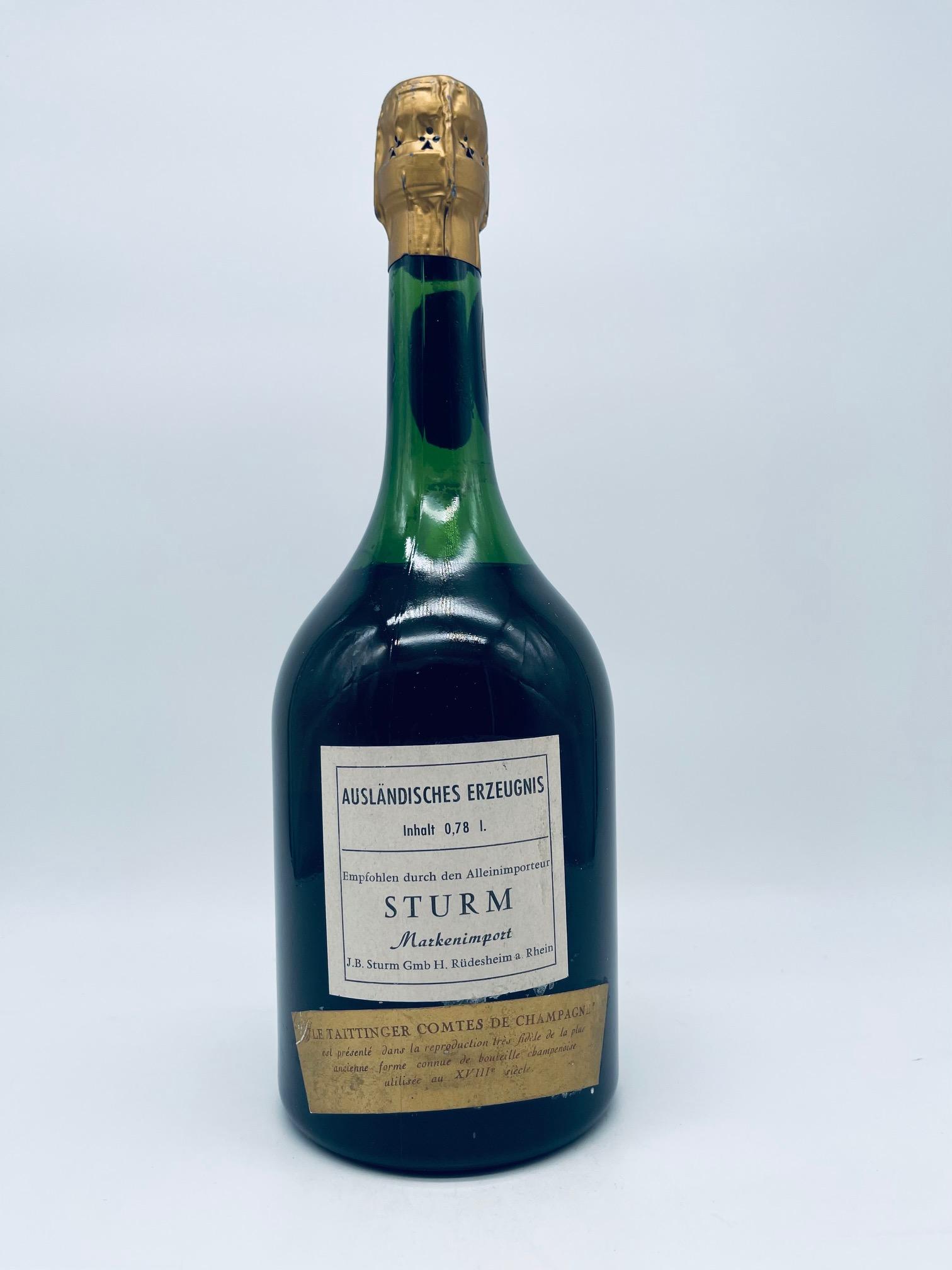 1961 Taittinger, Comtes de Champagne Blanc de Blanc – Bild 6