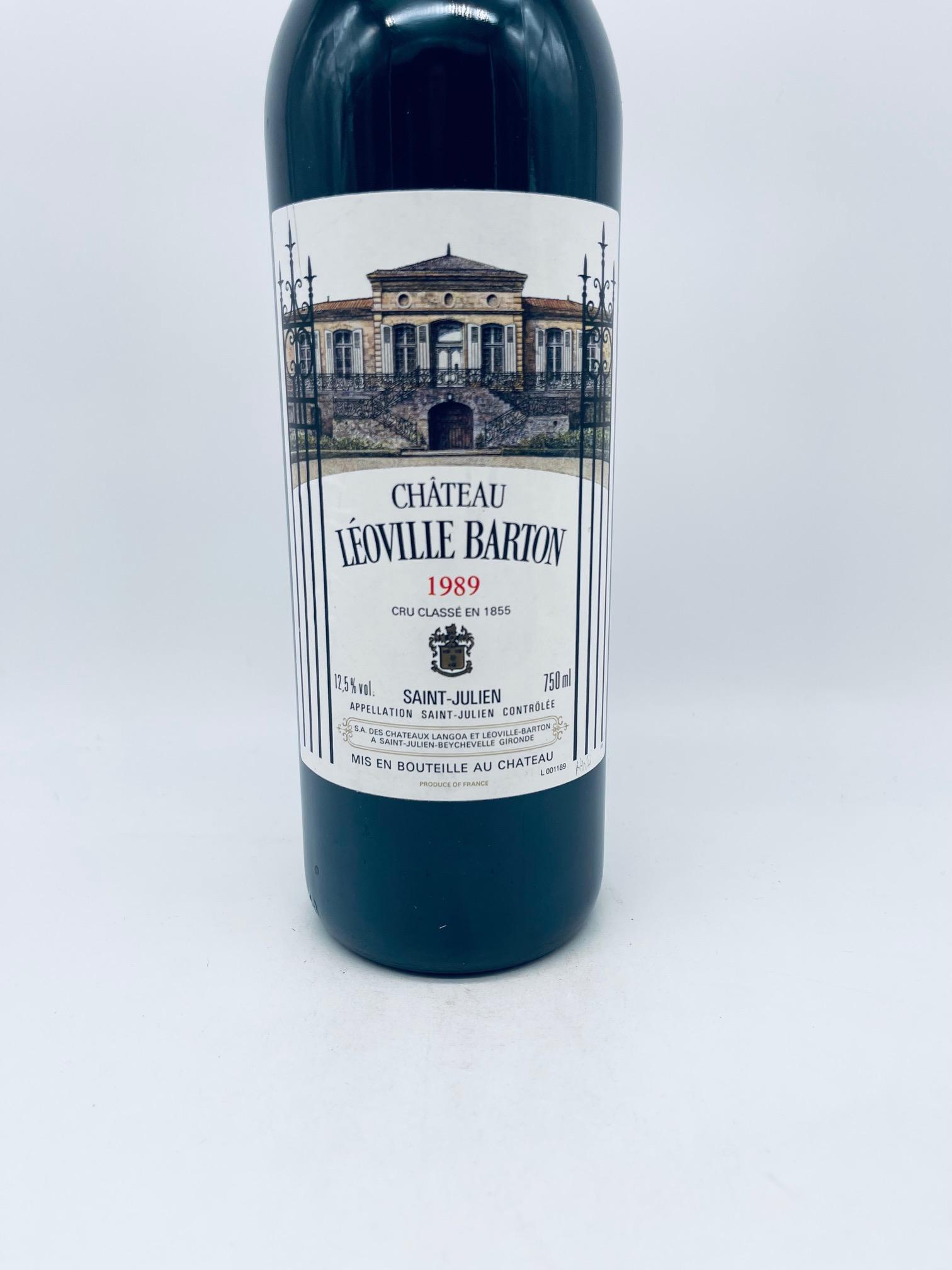 1989 Leoville Barton, Cru Classe St Julien – Bild 2