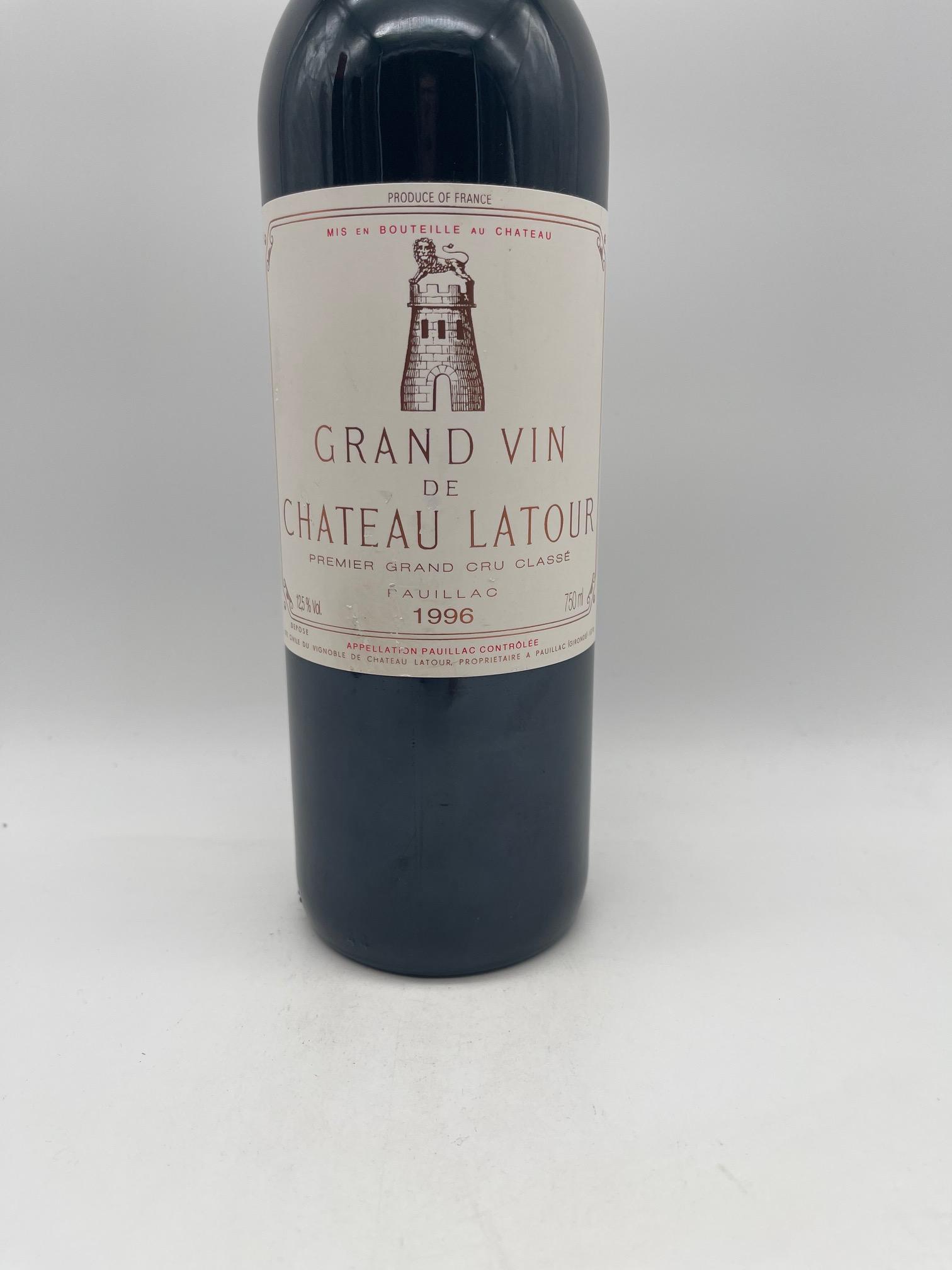 1996 Latour, 1er Cru Classe Pauillac – Bild 2