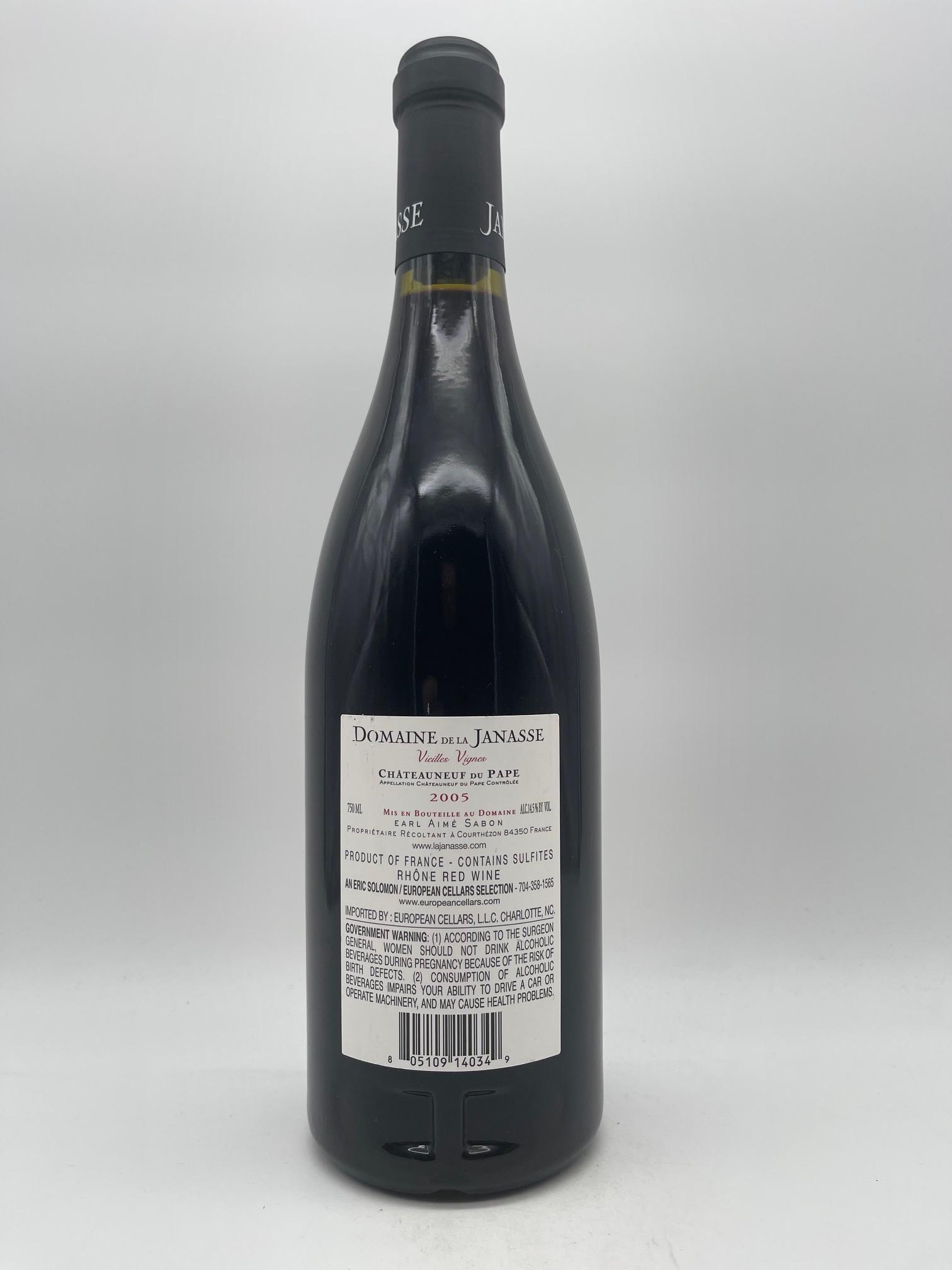 2005 Domaine de la Janasse, Chateauneuf du Pape Cuvee Vieilles Vignes – Bild 3