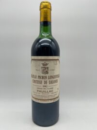 1982 Pichon Comtesse de Lalande, Cru Classe Pauillac [upper shoulder]