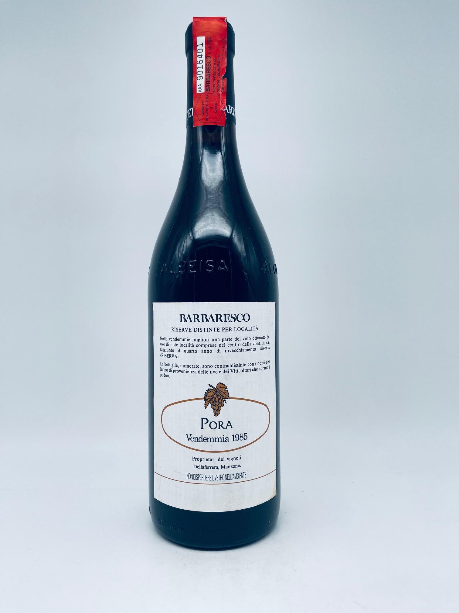 1985 Produttori del Barbaresco, Barbaresco Pora RISERVA – Bild 4