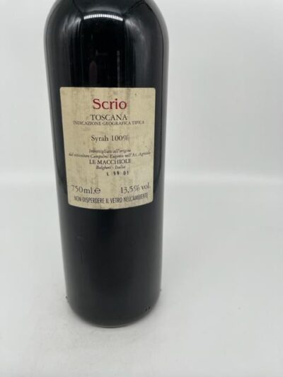 1999 Le Macchiole, Scrio [Label] - Image 4