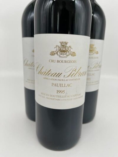 1995 Pibran, Cru Bourgeois, Pauillac – Bild 2