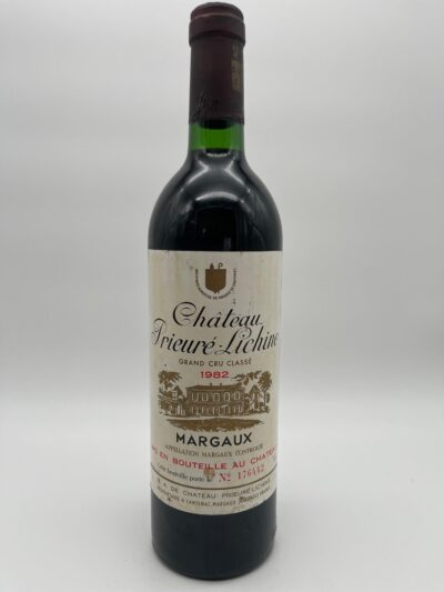 1982 Prieure Lichine, Cru Classe Margaux