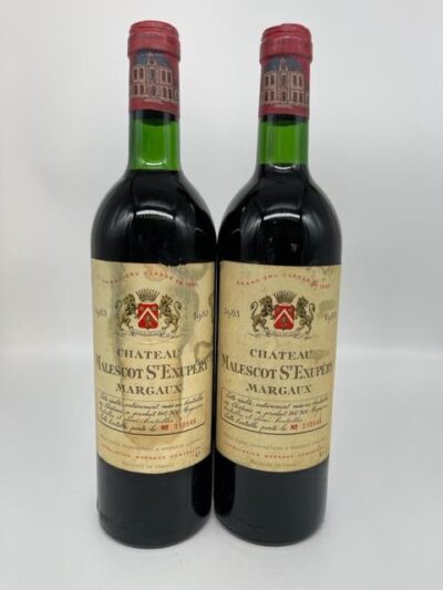 1983 Malescot Saint Exupery, Cru Classe Margaux [Lot 1]