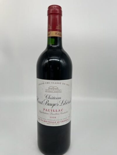 1998 Haut Bages Liberal, Cru Classe Pauillac