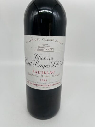 1998 Haut Bages Liberal, Cru Classe Pauillac – Bild 2