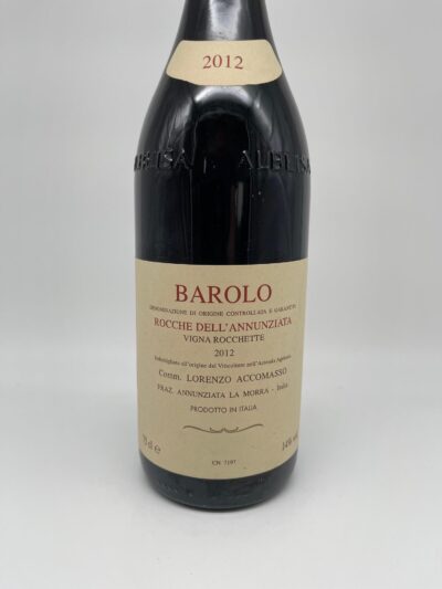 2012 Lorenzo Accomasso, Barolo Vigneto Rocchette – Bild 3