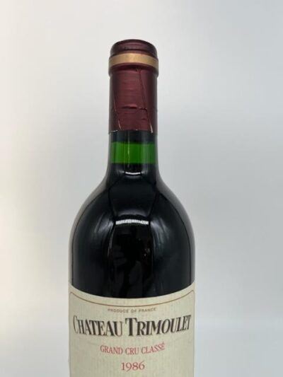 1986 Trimoulet, St Emilion Grand Cru Classe – Bild 7
